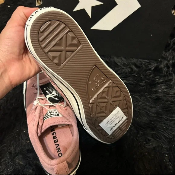 CONVERSE Chuck Taylor Madison punk suede lace up shoes sneakers women’s 9 new - Picture 5 of 7